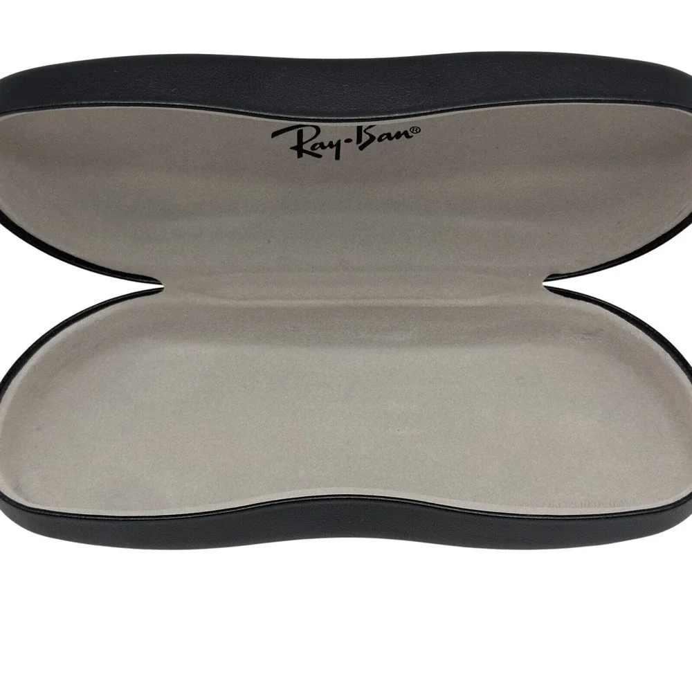 Ray Ban Lg Black Hard Cloth Clamshell Sunglass Sunglasses Eyeglasses CASE ONLY‎
